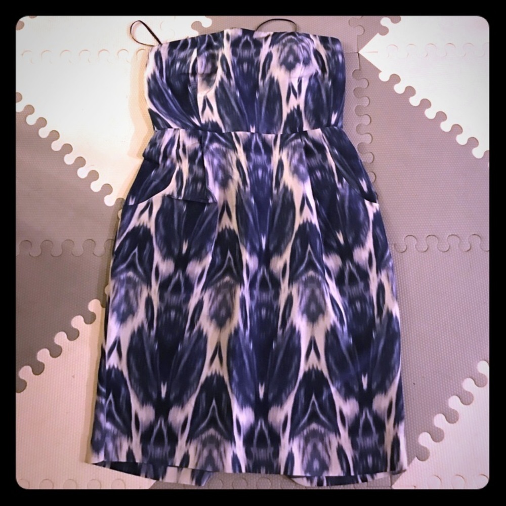 J. Crew Ikat dress